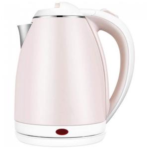 Chaleira Elétrica 1.8L com Desligamento Automático, Aço Inoxidável, 110v, WALNUTA, Rosa