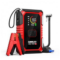 Jump Starter com Compressor GOOLOO A5 4000A Pico Inflador 160 PSI 20000 mAh 12V Multifuncional 4 em 1