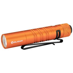 OLIGHT I5R EOS Lanterna 450LM, Distancia 64 M, com USB, à Prova DÁgua IPX8, Laranja