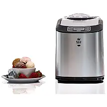 Royal Brew Máquina de Sorvete Automática, capacidade 1,4 L, 140W, 110V, c, painel LCD, aço inoxidável