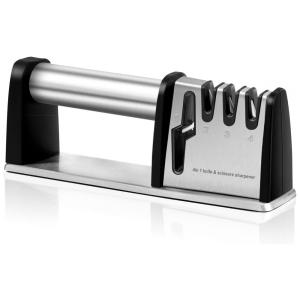 JCHOPE Knife Sharpener, 4 in 1 Kitchen Blade and Scissors Sharpening Tool, Professional Chefs Kitchen Knife Accessories