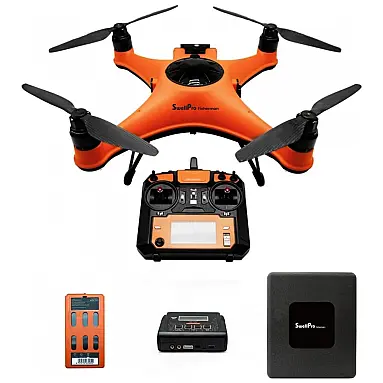 Drone de Pesca SwellPro Laranja