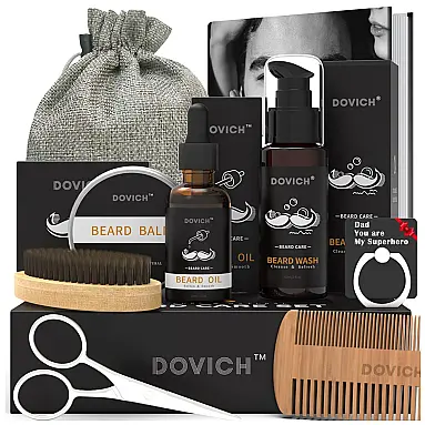 Kit para Barba Profissional Portátil