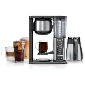 Cafeteira Elétrica Especial Quente e Frio, 110v, NINJA CM407, Preto