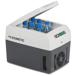 Mini Geladeira Automotiva 12, 24V Display LED Resfria e Aquece 7 Estágios de Temperatura