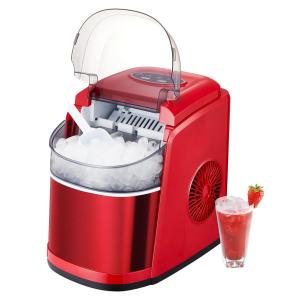 OUTGAVA YX06 027 Máquina de Gelo Automática Portátil Produz até 11kg, 24H, 110V, Cor Azul