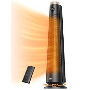 Aquecedor Elétrico Dreo Space Heater Indoor de 76,2 cm com Controle Remoto - Aquecimento Potente para Ambientes Amplos - Design Seguro