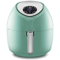 Fritadeira Elétrica AirFryer 8,5L com Painel Digital e 7 Configurações, 110V 1700W, Ultrean, Azul