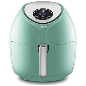 Fritadeira Elétrica AirFryer 8,5L com Painel Digital e 7 Configurações, 110V 1700W, Ultrean, Azul