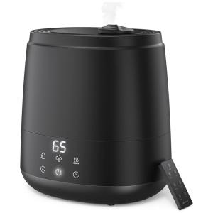 Kelmar Umidificador Ultrassônico Portátil 6L, c, Desligamento Automático, Silencioso, 110V, Preto