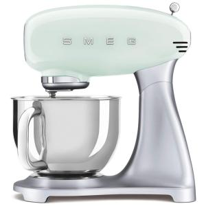 Batedeira Retrô anos 50 com 10 Velocidades Capacidade 4,8L, 600W, Pastel, 110v, SMEG SMF02PGUS, Verde