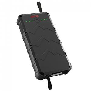 Powerbank Carregador Celular 20000mAh Lanterna LED Prova dágua Chuva Carga Viagem Rápida