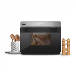 Forno Elétrico de Bancada 40L com Controle Digital, Aço Inoxidável, 110V 1300W, Whynter TSO 488GB, Preto