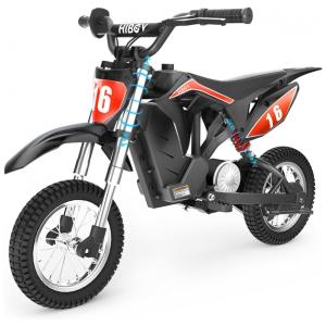 Moto Elétrica Infantil DK1 Movida à Bateria 36V Atinge 24 km por hora, 300W, HIBOY, Preto