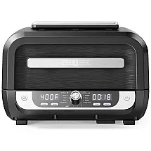 Churrasqueira Elétrica Grill 12 em 1 com Tecnologia Air Fryer, Aço Inoxidável, 110V 1700W, PARIS RHÔNE PE BG002, Preta