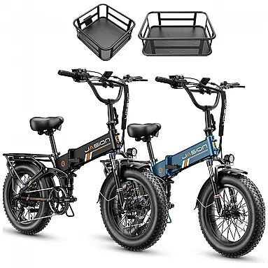 Kit 2 bicicletas elétricas dobráveis