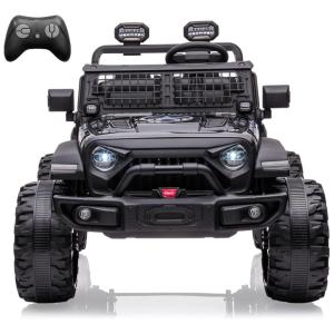 Carro Carrinho Elétrico Infantil Nasitip 24V Recarregável com Bluetooth e USB, Rosa