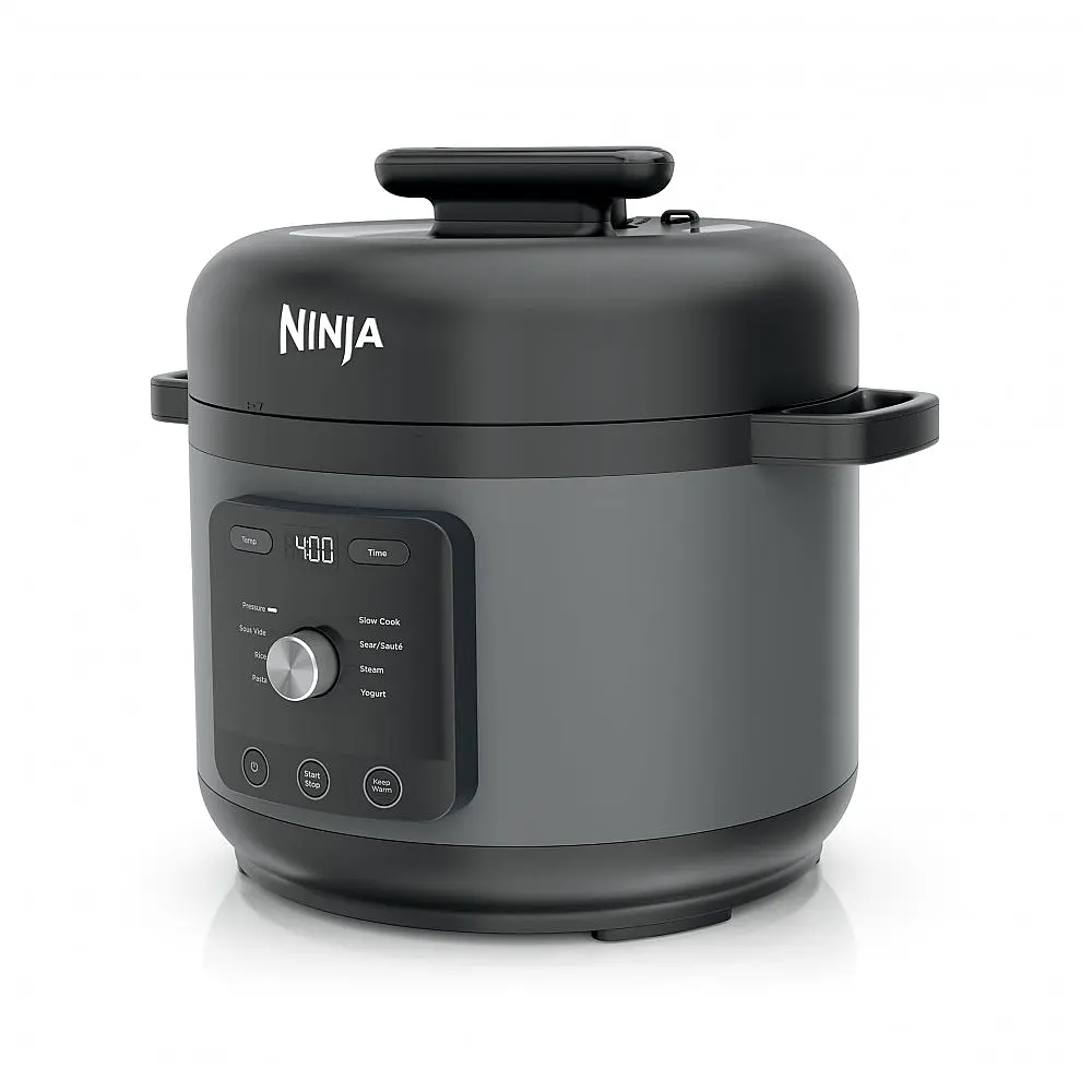Panela de Pressão Elétrica Ninja PC201GY HyperHeat 6,1L 9-em-1 SimpliServe Cinza 1200W 120V