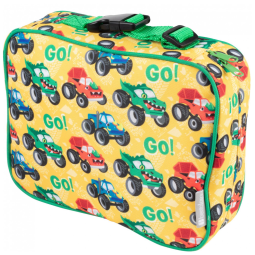 Caminhão Monstro Lancheira Infantil com Isolamento, Para 3 Anos ou Mais, BENTOLOGY, Verde