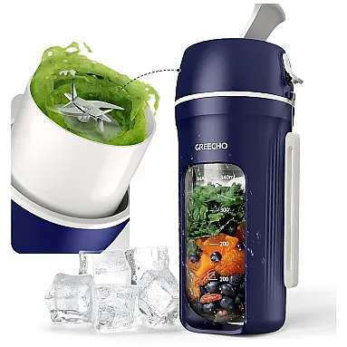GREECHO Liquidificador de Bancada Portátil