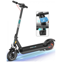Patinete Elétrico Dobrável para Adultos até 50 km por hora, com Amortecedores Duplos, 500W, GYROOR X8, Cinza
