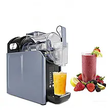 Máquina de Slush Raspadinha Topteng 2,1L 5 Programas Sem Gelo Auto Limpeza
