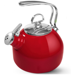 Chaleira de Chá 1.8L com Apito, CHANTAL 37 18S RE, Vermelho