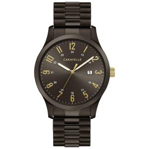Relógio Masculino Analógico Quartzo de Aço Inoxidável, CARAVELLE 45B160, Cinza