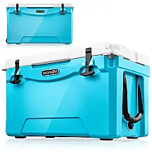Cooler Térmico Portátil 45 Litros com Alça, SereneLife, Azul