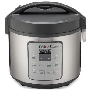 Panela de Arroz Elétrica Capacidade 4.8L, INSTANT POT 20Cup Zest Rice Cooker SS, Cinza