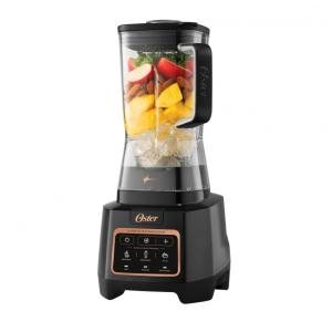 Liquidificador de Bancada 2,2L com 10 Lâminas, 3 Programas e 3 Velocidades, 110V 1500W, Oster Extreme, Preto