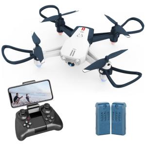 Drone com Camera 1080P para Criças e Adultos, 4DRC V15 AN US, Branco