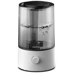 Umidificador Ultrassônico Portátil Raydrop 4 Litros até 30H, Área até 40 m2, Branco