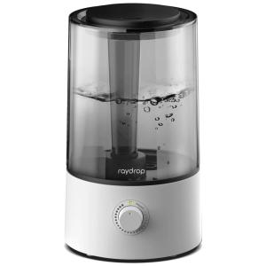 Umidificador Ultrassônico Portátil Raydrop 4 Litros até 30H, Área até 40 m2, Branco
