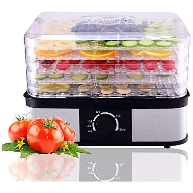 Desidratador de Alimentos 5 Bandejas