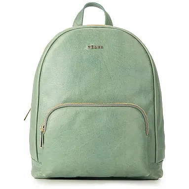 Mini Mochila Feminina de Couro