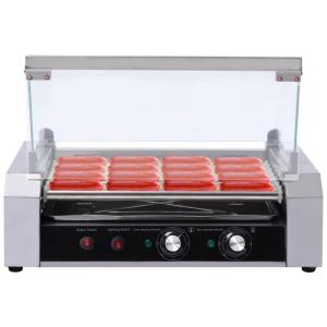 Máquina de Salsicha Cozinha até 18 Unidades por Vez, Aço Inoxidável, 110v, LOYALHEARTDY, Prateado