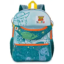 Mochila Escolar Infantil 40cm Disney Pixar Toy Story Land, Verde