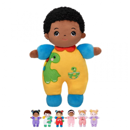 Pelúcia Bebê Menino OUOZZZ - Presente de Aniversário para Meninos, Irmão Mais Velho - Brinquedo Dinossauro Crianças, 30cm