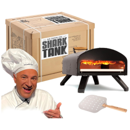 Forno para Pizza Outdoor Pizza Peel Combo, BERTELLO, Preto