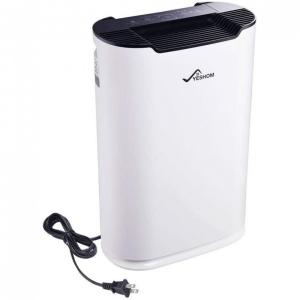 YesHom Esterilizador de Ar, Filtro HEPA, Vírus, Bactérias, Branco 110V