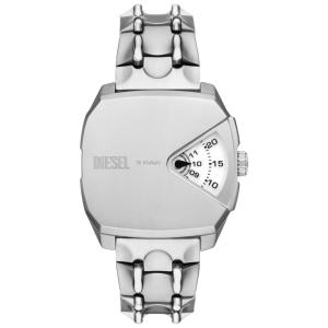Relógio Masculino Analógico de Quartzo com Pulseira de Aço Inoxidável, Diesel DZ2170, Prata