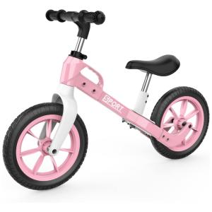 Bicicleta sem Pedal para Crianças de 2 a 5 Anos com Assento e Guidão Ajustáveis, Nasitip, Rosa