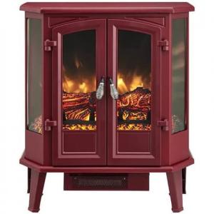 Lareira Elétrica HearthPro FSP5622 com Chamas 3D Ajustável, 110V, Bronze