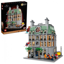 LEGO Marvel Sanctum Sanctorum 76218 Modular Building Set Collectible Doctor Strange Set for Adults Includes 9 Iconic Minifigures Gift Idea