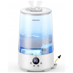 Umidificador de Ar Homvana 3,6 Litros de Névoa Fria para Ambientes Amplos, Preenchimento Rápido em 34 Horas, Difusor de Óleos Essenciais