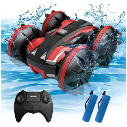 Carrinho de Controle Remoto 360 de Rotação e Velocidade 12 km por hora, TECNOCK, Vermelho