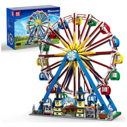 Kit de Construção roda gigante com 3836 Peças e Luz LED para Crianças Acima de 8 Anos, Mold King