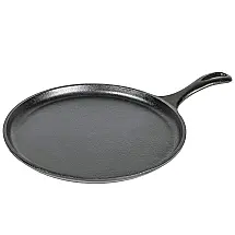 Apresentar Frigideira de Ferro Fundido Pré Temperada, LODGE L9OG3PLT, Preto
