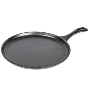 Apresentar Frigideira de Ferro Fundido Pré Temperada, LODGE L9OG3PLT, Preto